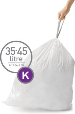 Simplehuman Afvalzakken Code K - 35-45 Liter - 60 Stuks -Thuis Opslag Winkel 795x1200 3