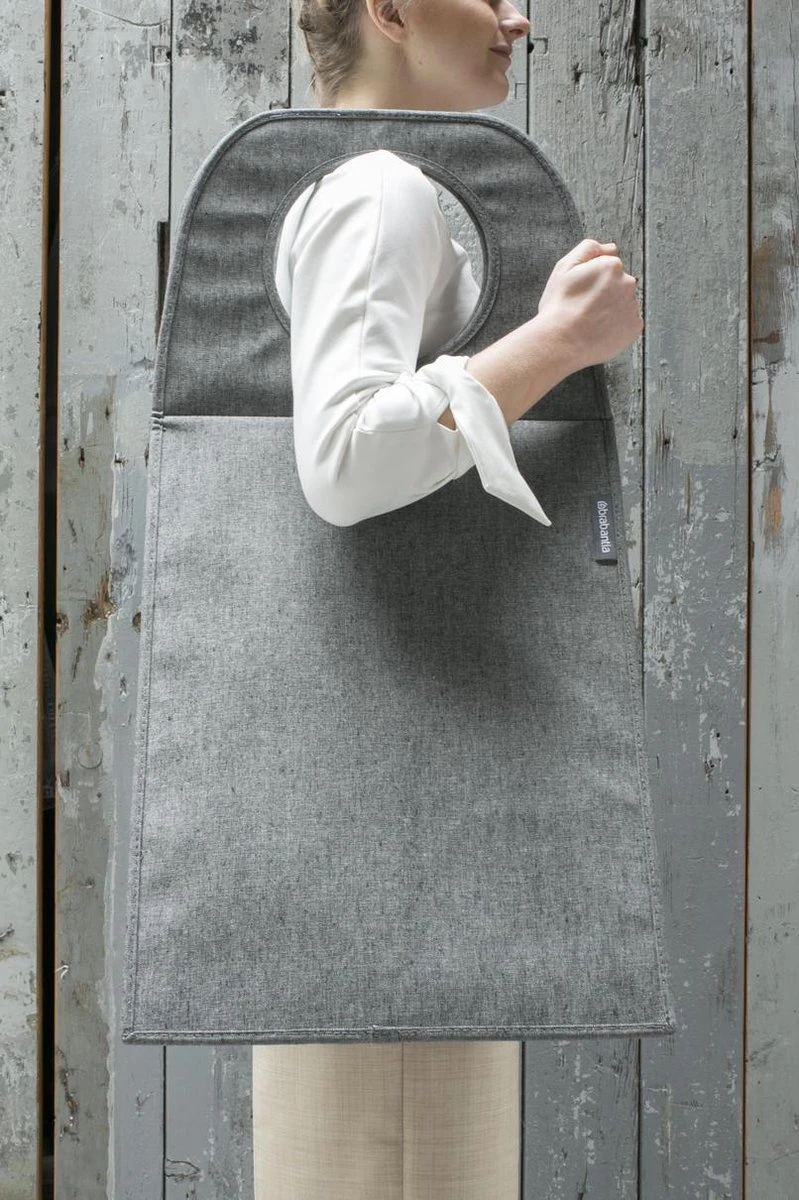 Brabantia Wasmand Met Deksel - 55 L - Pepper Black 6 Brabantia Wasmand Met Deksel - 55 L - Pepper Black - Afbeelding 6