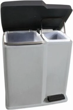 Curver Duo Pedaalemmer Prullenbak - 14 L + 7 L - Incl. Binnenemmer -Thuis Opslag Winkel 799x1200 28