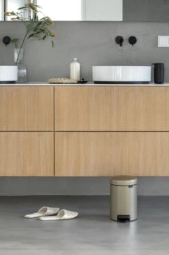 Brabantia NewIcon Prullenbak - 3 L - Metallic Gold -Thuis Opslag Winkel 799x1200 38