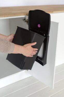 Brabantia Built-in-Bin Prullenbak - 10 L - Black -Thuis Opslag Winkel 799x1200 64