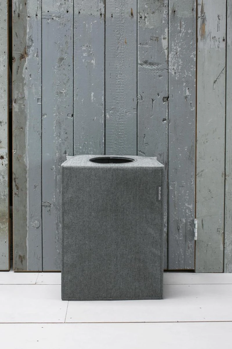 Brabantia Wasmand Met Deksel - 55 L - Pepper Black 2 Brabantia Wasmand Met Deksel - 55 L - Pepper Black - Afbeelding 2