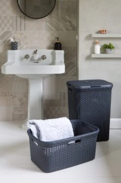 Curver Style Wasmand Met Deksel - 60L - 2 Stuks - Antraciet 8 Curver Style Wasmand Met Deksel - 60L - 2 Stuks - Antraciet -Thuis Opslag Winkel 800x1200 17