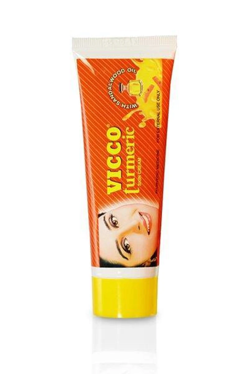 Vicco Turmeric Gezichtscreme Met Kurkuma 50g 2 Vicco Turmeric Gezichtscreme Met Kurkuma 50g - Afbeelding 2