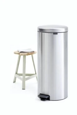 Brabantia NewIcon Prullenbak - 30 L - Matt Steel -Thuis Opslag Winkel 800x1200 28