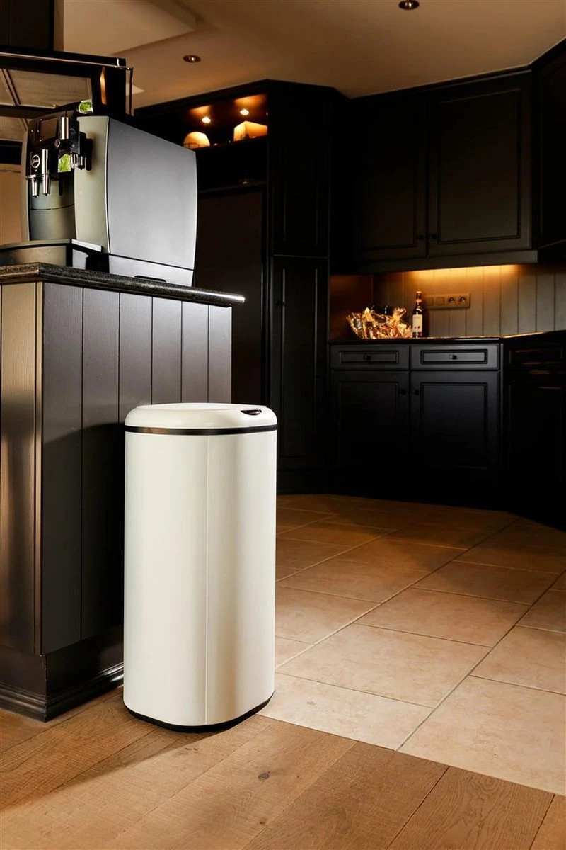 MaxxHome Prullenbak Met Sensor - 30L - Soft Close Deksel - RVS - Design Afvalemmer - Hygiënisch - Vingerafdruk Bestendig - Vuilnisbak Met Elektrische Deksel - Sensor Prullenbak - 30 Liter Vuilbak - 29 X 29 X 61,5 2 MaxxHome Prullenbak Met Sensor - 30L - Soft Close Deksel - RVS - Design Afvalemmer - Hygiënisch - Vingerafdruk Bestendig - Vuilnisbak Met Elektrische Deksel - Sensor Prullenbak - 30 Liter Vuilbak - 29 X 29 X 61,5 - Afbeelding 2