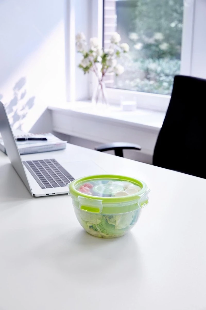 Tefal Masterseal To Go Saladebox XL - 2,6L - Met Inlays 4 Tefal Masterseal To Go Saladebox XL - 2,6L - Met Inlays - Afbeelding 4