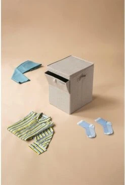 Brabantia Wasmand Met Deksel - Stapelbaar - 35 L - Grey -Thuis Opslag Winkel 809x1200 1