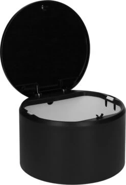 QUVIO Afvalbak Voor Aanrecht - Afvalbakje - Prullenbakje - Met Deksel - Gemakelijk Te Reinigen - Rond - Kunststof - Zwart - 19 X 12 Cm 9 QUVIO Afvalbak Voor Aanrecht - Afvalbakje - Prullenbakje - Met Deksel - Gemakelijk Te Reinigen - Rond - Kunststof - Zwart - 19 X 12 Cm -Thuis Opslag Winkel 818x1200 3