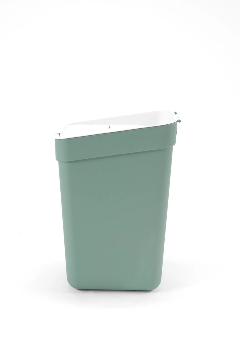 Curver Ready To Collect Prullenbak 30L - Groen/Lichtgrijs 2 Curver Ready To Collect Prullenbak 30L - Groen/Lichtgrijs - Afbeelding 2