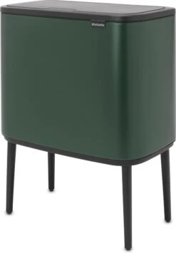 Brabantia Afvalemmer Bo Touch Bin Pine Green, 11 + 23 L -Thuis Opslag Winkel 834x1200 2