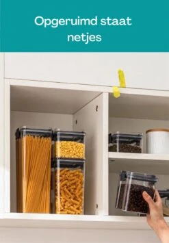 TidyHome Premium Voorraadpotten – Set Van 8 Stuks – Meal Prep Bakjes - Vershoudbakjes - Opbergbak - Voorraadbussen – Verbeterd Design - Koelkast Organizer - Snoeppot – Bewaardozen – Voedselcontainer - Voorraadpot – Luchtdicht – 7.42L – BPA-Vrij 12 TidyHome Premium Voorraadpotten – Set Van 8 Stuks – Meal Prep Bakjes - Vershoudbakjes - Opbergbak - Voorraadbussen – Verbeterd Design - Koelkast Organizer - Snoeppot – Bewaardozen – Voedselcontainer - Voorraadpot – Luchtdicht – 7.42L – BPA-Vrij -Thuis Opslag Winkel 834x1200 6