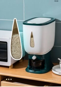 Deluqse Rijst Dispenser - Rijst Container - Grijs - Voedsel Dispenser - Rijst Opbergdoos - Rijst Bewaren - Rijst Opberg Container 11 Deluqse Rijst Dispenser - Rijst Container - Grijs - Voedsel Dispenser - Rijst Opbergdoos - Rijst Bewaren - Rijst Opberg Container -Thuis Opslag Winkel 838x1200 1