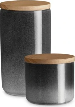 Springlane Keramiek Voorraadpotten Set 2-delig Misty Cliff