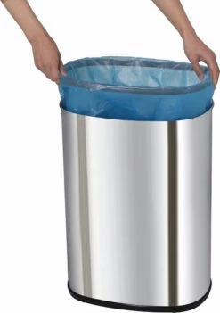 Kitchenmove Prullenbak 68 Liter Met Sensor. Hoogglans Chroom - Automatische Klep Open. -Thuis Opslag Winkel 844x1200 5