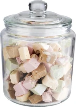 APS-Germany® Voorraadpot Met Luchtdichte Deksel - Weckpotten - Glazen Voorraadpotten - Ø11,5 Cm