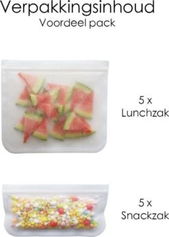 Merkloos Siliconen Vershoudzakken - 10 Stuks - Diepvrieszakken - Lekvrij - Boterhamzak Herbruikbaar - Bewaarzakjes - Duurzaam - Hersluitbaar 14 Merkloos Siliconen Vershoudzakken - 10 Stuks - Diepvrieszakken - Lekvrij - Boterhamzak Herbruikbaar - Bewaarzakjes - Duurzaam - Hersluitbaar -Thuis Opslag Winkel 856x1200