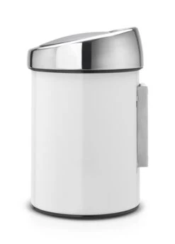 Brabantia Touch Bin Prullenbak - 3 L - White / Brilliant Steel Deksel 9 Brabantia Touch Bin Prullenbak - 3 L - White / Brilliant Steel Deksel -Thuis Opslag Winkel 860x1200 8