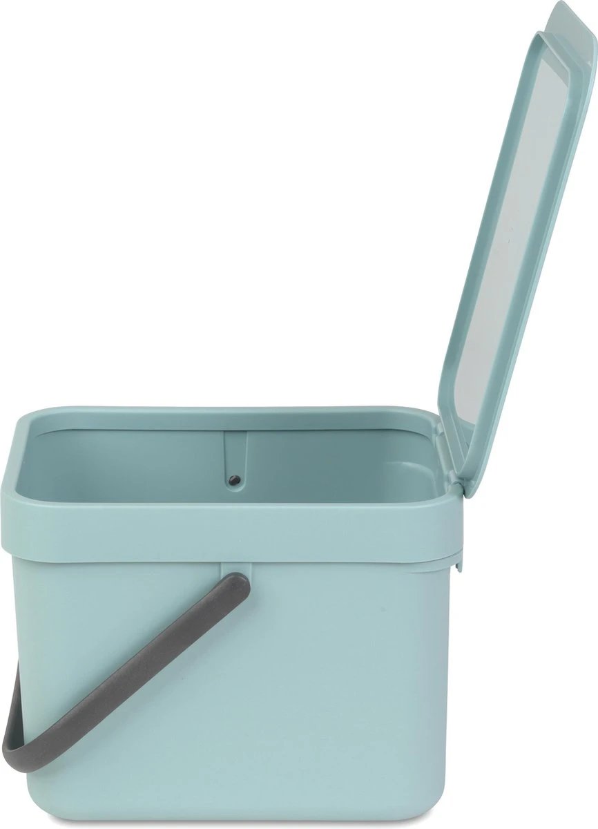 Brabantia Sort & Go Prullenbak - 6 L - Mint 8 Brabantia Sort & Go Prullenbak - 6 L - Mint - Afbeelding 8