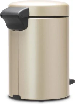 Brabantia NewIcon Prullenbak - 3 L - Metallic Gold -Thuis Opslag Winkel 867x1200 4