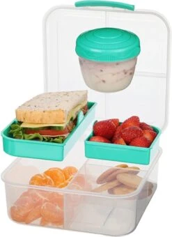 Sistema To Go Bento Cube Lunchbox Limegroen -Thuis Opslag Winkel 872x1200