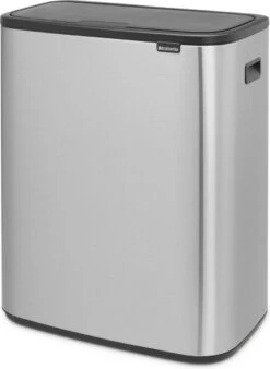 Brabantia Bo Touch Bin Prullenbak - 2 X 30 L - Matt Steel Fingerprint Proof -Thuis Opslag Winkel 877x1200 1