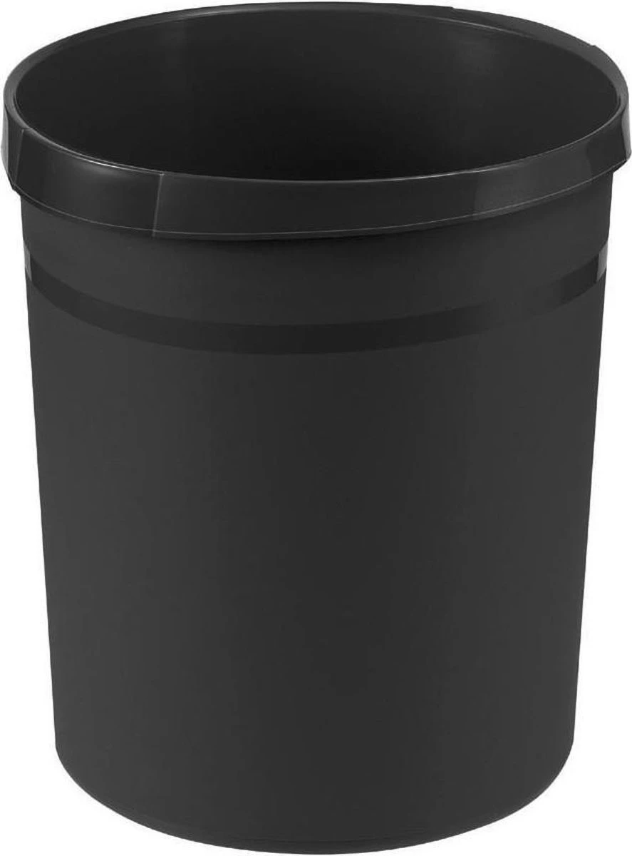 Papierbak HAN Grip 18 Liter Met 2 Grijpranden Zwart 7 Papierbak HAN Grip 18 Liter Met 2 Grijpranden Zwart - Afbeelding 7