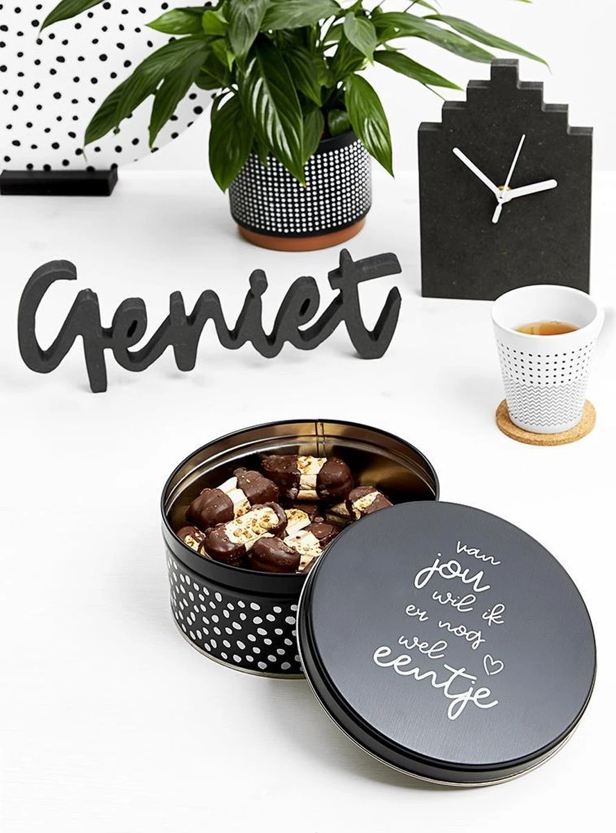 Zoedt Koektrommel - Zwart Wit - Van Jou Wil Ik Er Nog Wel Eentje 2 Zoedt Koektrommel - Zwart Wit - Van Jou Wil Ik Er Nog Wel Eentje - Afbeelding 2