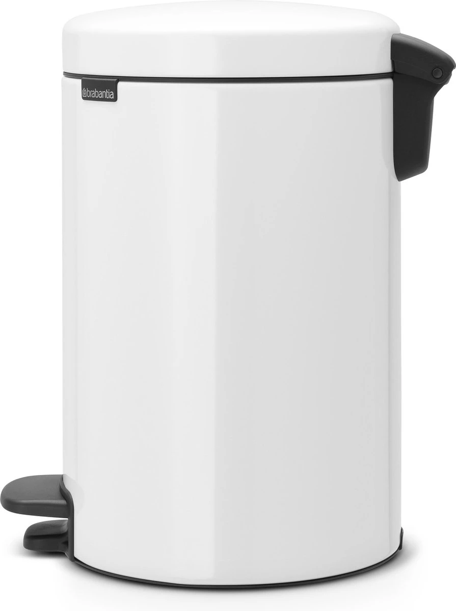 Brabantia NewIcon Prullenbak - 12 L - White 6 Brabantia NewIcon Prullenbak - 12 L - White - Afbeelding 6