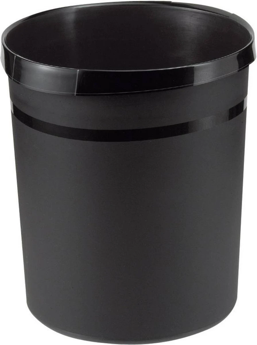 Papierbak HAN Grip 18 Liter Met 2 Grijpranden Zwart 5 Papierbak HAN Grip 18 Liter Met 2 Grijpranden Zwart - Afbeelding 5