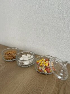 MONOO Bonbonniére - 3 Laags Glazen Voorraadpot - Glazen Snoeppot Met Deksel -Thuis Opslag Winkel 900x1200 33