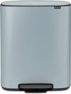 Brabantia Bo Prullenbak - 2 X 30 L - Metallic Mint