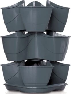 Kruidenpot Coubi 3003 30x30x38cm GRAPHITE Prosperplast