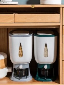 Deluqse Rijst Dispenser - Rijst Container - Grijs - Voedsel Dispenser - Rijst Opbergdoos - Rijst Bewaren - Rijst Opberg Container 17 Deluqse Rijst Dispenser - Rijst Container - Grijs - Voedsel Dispenser - Rijst Opbergdoos - Rijst Bewaren - Rijst Opberg Container -Thuis Opslag Winkel 906x1200