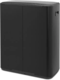 Brabantia Bo Prullenbak - 60 L - Met 80 Vuilniszakken - Matt Black -Thuis Opslag Winkel 907x1200 1