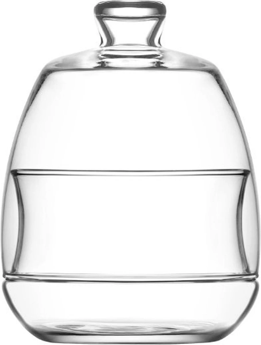 Lav Glazen Pot Met Deksel Glazen Snoeppot 5 Lav Glazen Pot Met Deksel Glazen Snoeppot - Afbeelding 5