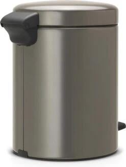 Brabantia NewIcon Prullenbak - 2 X 2 L - Platinum 20 Brabantia NewIcon Prullenbak - 2 X 2 L - Platinum -Thuis Opslag Winkel 910x1200