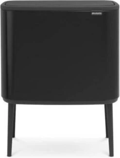 Brabantia Touch Bin Bo 36 Liter - Matt Black -