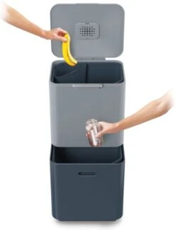 Joseph Joseph Intelligent Waste Prullenbak Totem Max - 60 L - Editions -Thuis Opslag Winkel 913x1200 7