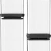 Brabantia Tasty+ Voorraadpotten - Stapelbaar - 2x 0,7 L - 2x 1,6 L - Dark Grey