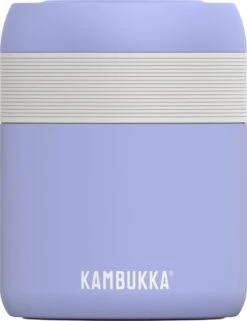 Kambukka Bora - Lunchbox - 600 Ml - Voedselcontainer Houdt 9 Uur Warm & 100 % Lekvrij - Digital Lavender