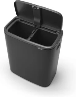 Brabantia Bo Touch Bin Prullenbak - 2 X 30 L - Matt Black -Thuis Opslag Winkel 941x1200 2