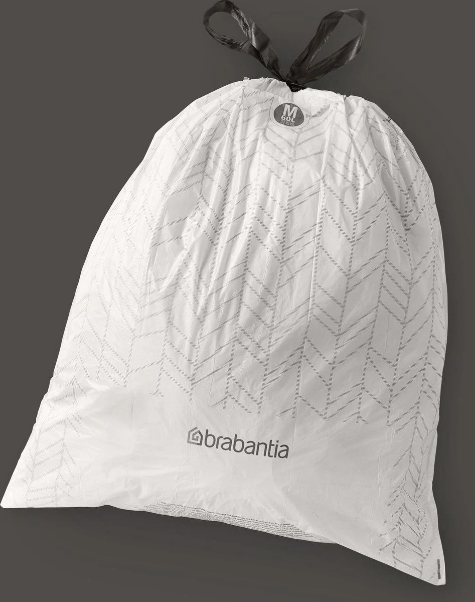 Brabantia PerfectFit Vuilniszakken - 60 L - Code M - 6 Rollen X 20 Stuks 2 Brabantia PerfectFit Vuilniszakken - 60 L - Code M - 6 Rollen X 20 Stuks - Afbeelding 2