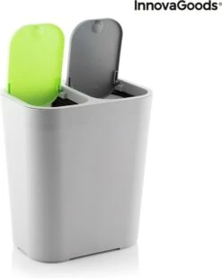 INNOVAGOODS - AFVALBAK - AFVALSCHEIDING - DUO PRULLENBAK - AFVAL SCHEIDEN - AFVALBAK AFVALSCHEIDING