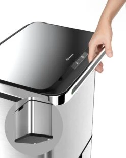 Homra DEXER Afvalscheiding Prullenbak - 4 Vakken - 60 Liter (2×18L + 2×12L) - Recycle Sensor Prullenbak - RVS Afvalemmer - Afvalscheidingsprullenbak - Design Keuken Afvalemmer - Automatische Lucht- En Bacterie Filter - Soft Close Deksel – Kleur RVS 29 Homra DEXER Afvalscheiding Prullenbak - 4 Vakken - 60 Liter (2×18L + 2×12L) - Recycle Sensor Prullenbak - RVS Afvalemmer - Afvalscheidingsprullenbak - Design Keuken Afvalemmer - Automatische Lucht- En Bacterie Filter - Soft Close Deksel – Kleur RVS -Thuis Opslag Winkel 958x1200 6