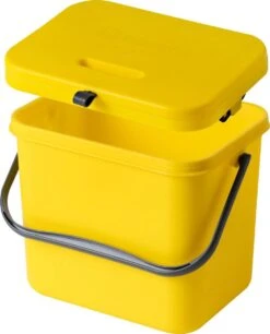 Homra Wall-up Prullenbak | Inbouwprullenbak Ophangbaar Met Plakstrip | GFT Vuilbak | Werkblak Afvalbak | Draagbare Vuilnisemmer | 8L Inhoud | Geel 25 Homra Wall-up Prullenbak | Inbouwprullenbak Ophangbaar Met Plakstrip | GFT Vuilbak | Werkblak Afvalbak | Draagbare Vuilnisemmer | 8L Inhoud | Geel -Thuis Opslag Winkel 968x1200 2