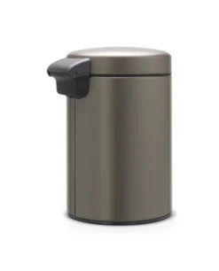 Brabantia NewIcon Wandafvalemmer - 3 L - Platinum -Thuis Opslag Winkel 968x1200 3