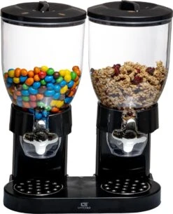 United Entertainment - Cornflakes Dispenser - 2 Dispensers - 42 X 33 X 20 Cm - Zwart 20 United Entertainment - Cornflakes Dispenser - 2 Dispensers - 42 X 33 X 20 Cm - Zwart -Thuis Opslag Winkel 971x1200 5