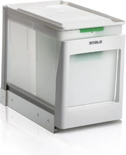 Stala 2 PK Inbouw Prullenbak - 20 L - Wit -Thuis Opslag Winkel 973x1200 5