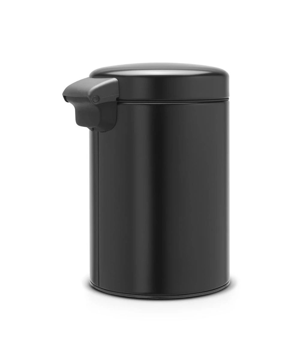 Brabantia NewIcon Wandprullenbak - 3 L - Matt Black 8 Brabantia NewIcon Wandprullenbak - 3 L - Matt Black - Afbeelding 8